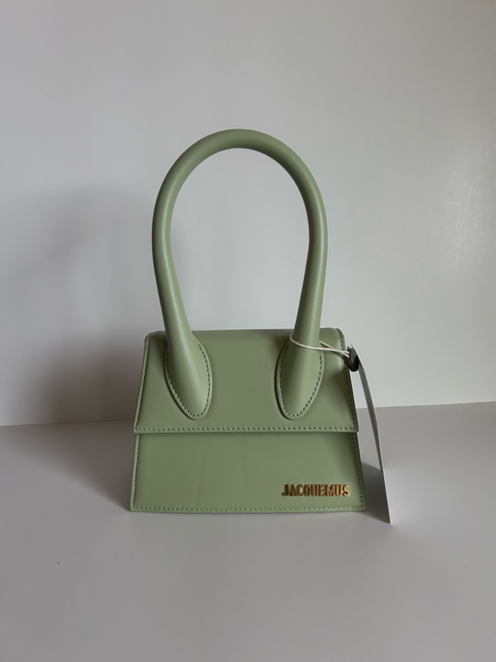 Jacquemus Mini Top-Handle Bag in Pistachio - Picture 5 of 5